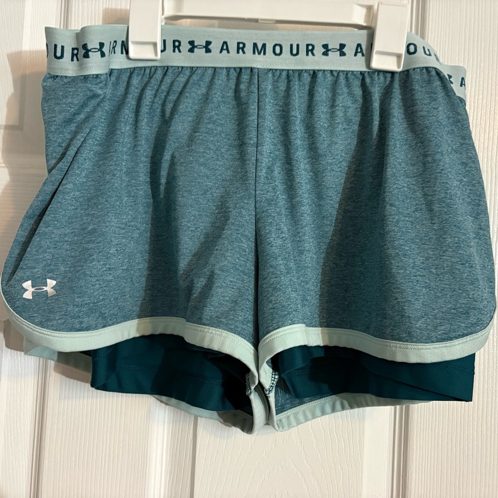 Under Armour Teal Athletic Shorts